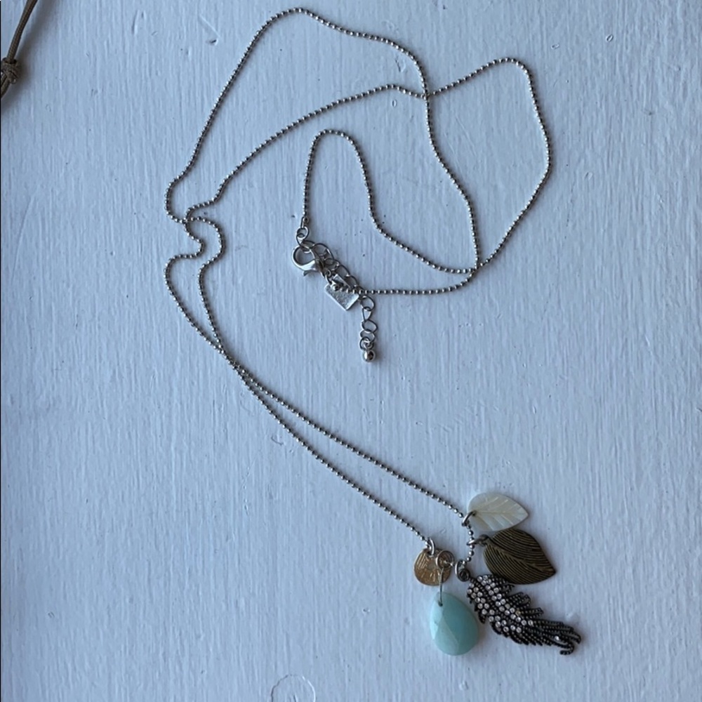 American Eagle Long Charm Necklace